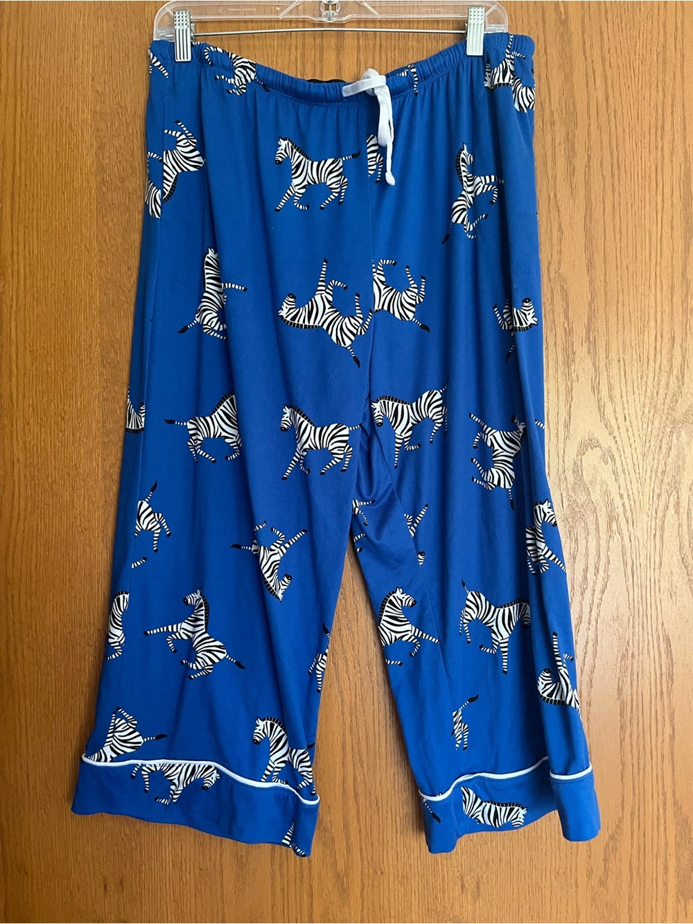 Room Service Zebra-Print Pajama Pants